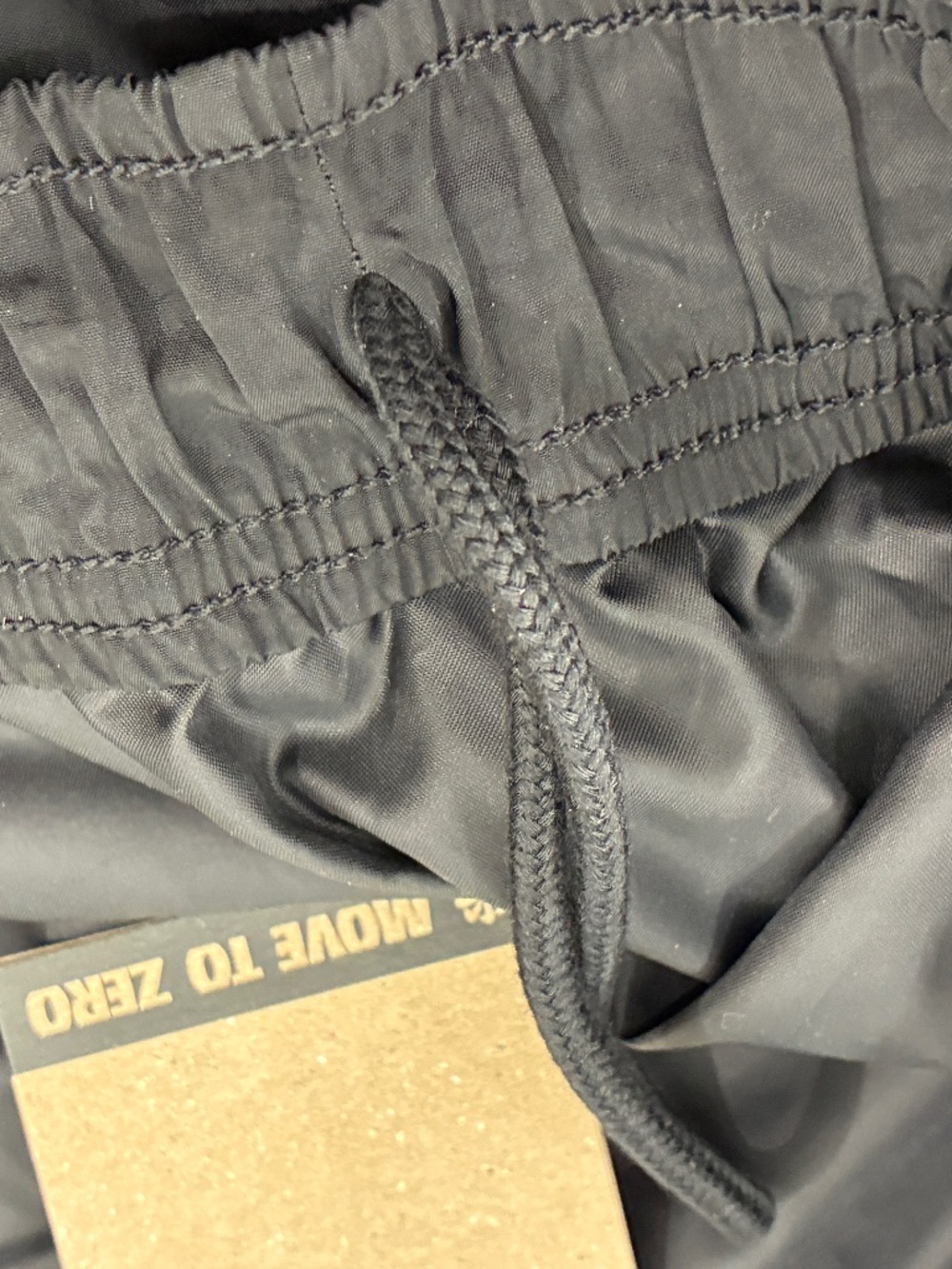 Nike Sportswear Windrunner Women's Bubble Hem Skirt XL Black/Sail IM7450-010 NWT - Picture 12 of 15